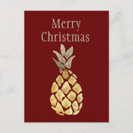 God jul ananas helg vykort