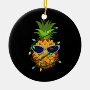 God jul Ananas Julgran Ljus Julgransprydnad Keramik