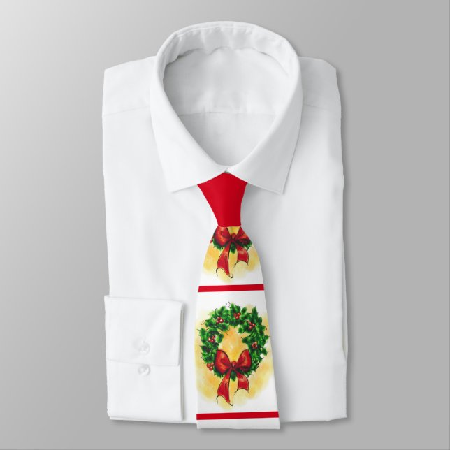 God Jul-andekrans Neck Tie Slips (Bunden)