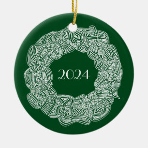 God jul, andningsår Ceramisk prydnadsföremål Julgransprydnad Keramik
