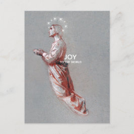 God Jul Angel Joy Helg Vykort