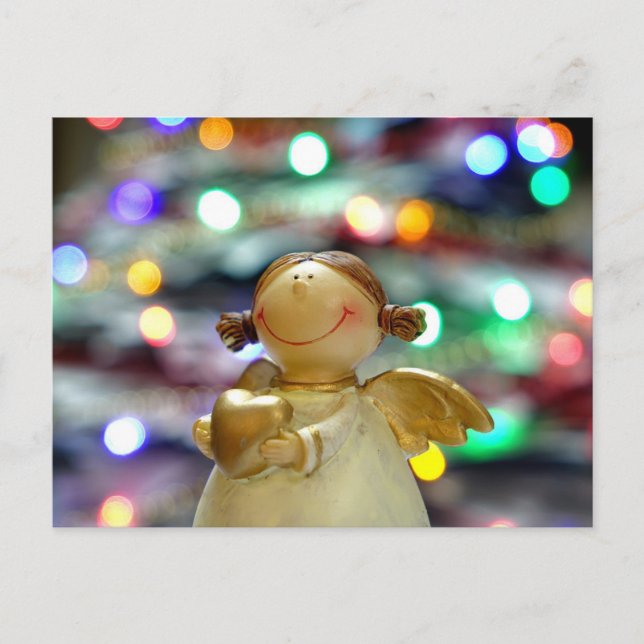 God jul Angel-vykort Helg Vykort (Framsida)