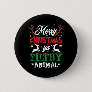 God jul Animal Filthy Ya Julafton Pajama Knapp