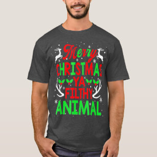 God jul Animal Filthy Ya Manar Women Kids T Shirt