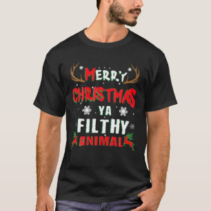 god jul Animal Filthy Ya T Shirt