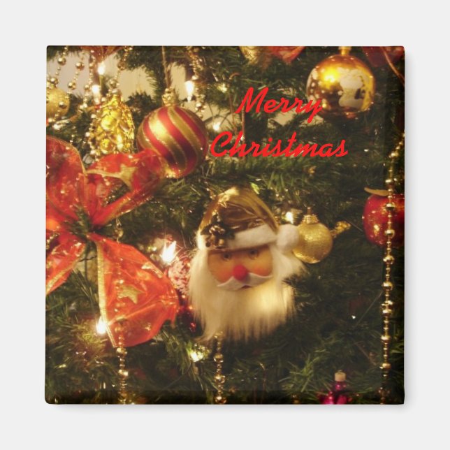 God jul - Anpassad Magnet (Framsidan)