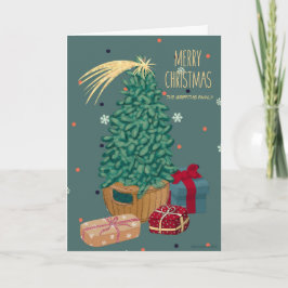 God jul. Anpassade Helgkort