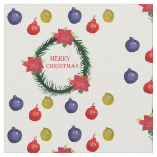 God jul Anpassningsbar Fabric Tyg