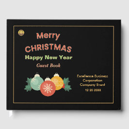 God jul - Anpassningsbar för nyårsaffärs-Logotyp Gästböcker