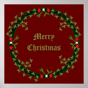 God jul, Anpassningsbar Poster