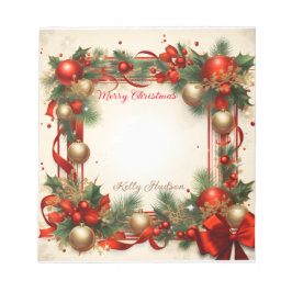 God jul anteckningsblock