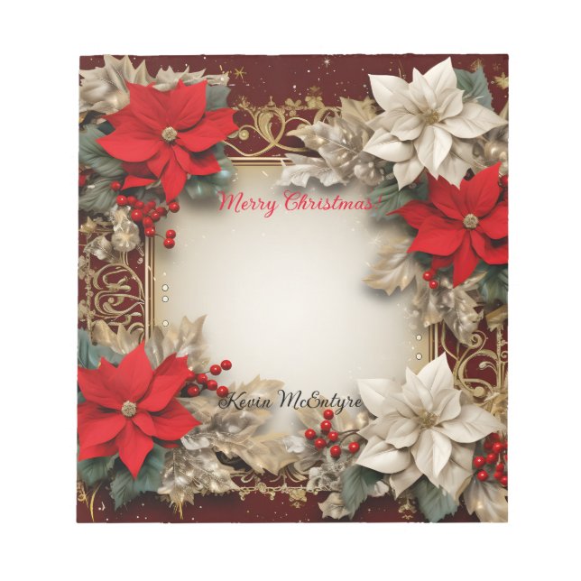 God jul anteckningsblock (Framsida)