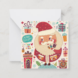 God jul anteckningskort