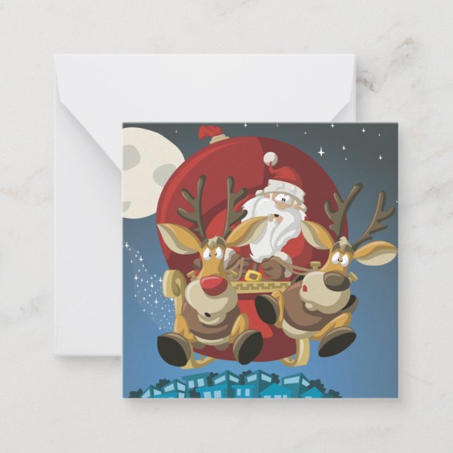 God Jul Anteckningskort (Framsida)