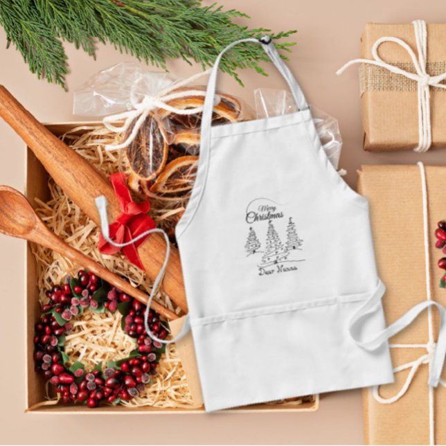 God jul Aprons Classic och Anpassade Förkläde (Skapare uppladdad)