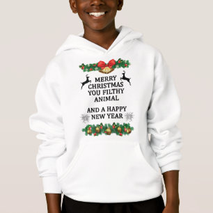 God jul är ditt smutsiga djur t shirt