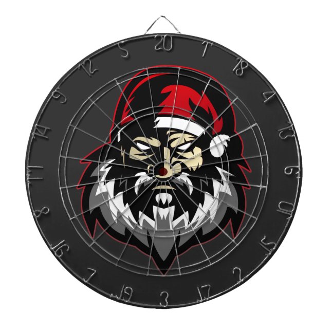 God jul Arg Santa Darttavla (Framsidan)