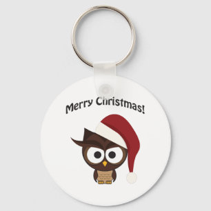 God jul Arg Uggla Nyckelring