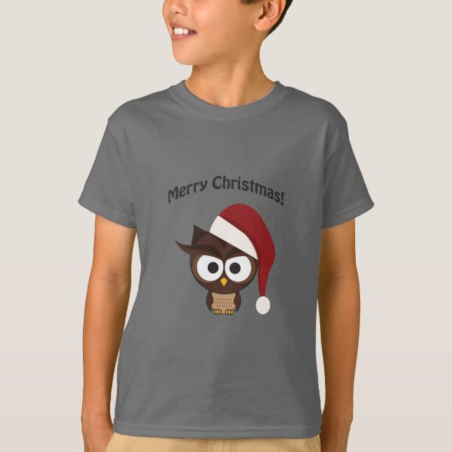God jul Arg Uggla T Shirt (Framsida)