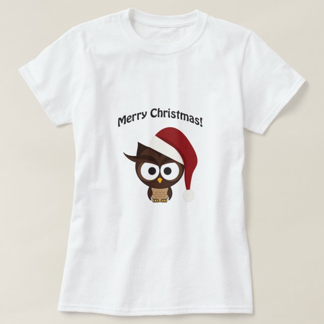 God jul Arg Uggla Tee Shirt (Design framsida)