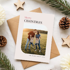 God jul Ark Familj Foto Semestern Hälsning Helg Vykort