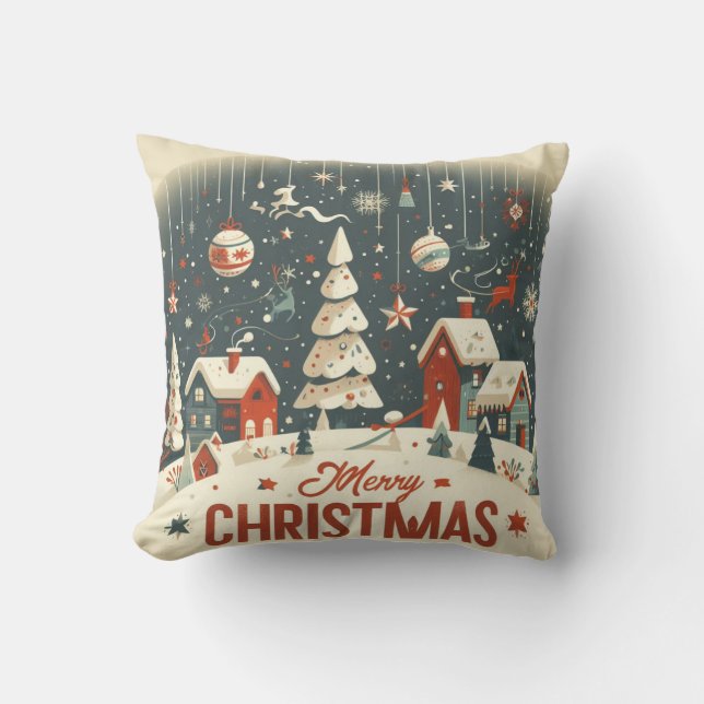 God jul art kudde (Framsida)