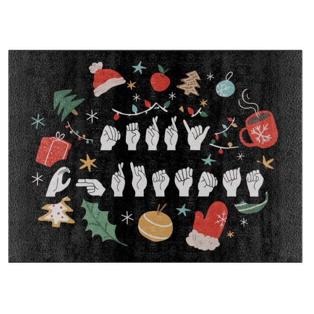 God jul - ASL American Sign Language III (Framsidan)