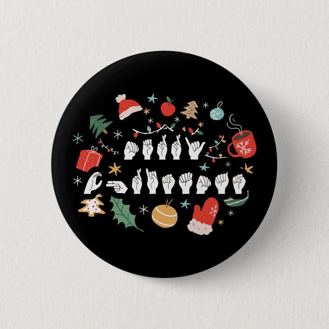 God jul - ASL American Sign Language III Knapp (Framsida)