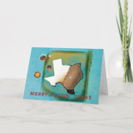 God Jul Austin Texas!  Helgkort