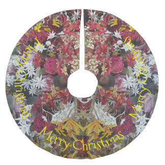 God jul Australisk ursprungsblomma Julgransmatta Borstad Polyester
