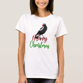 God jul australiska magpie t shirt