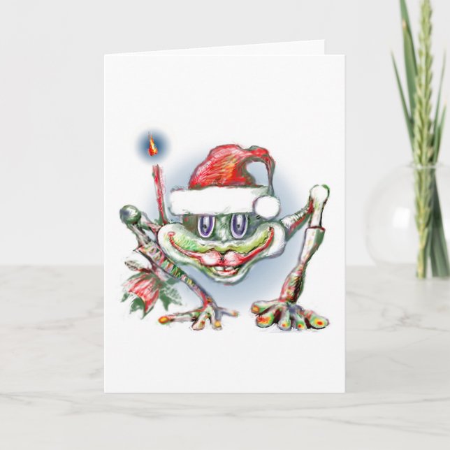 God jul av Alejandro Helgkort (Framsida)