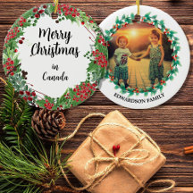 God jul av stadsfoto i land