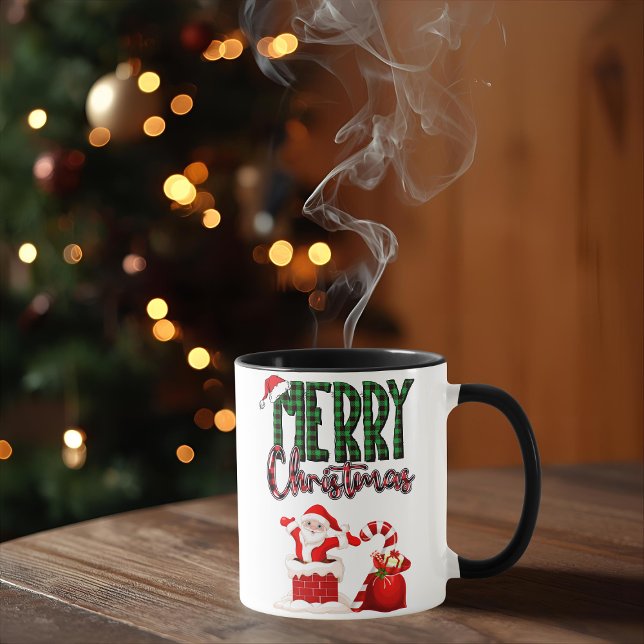 God jul av Tomte - Mugg (Skapare uppladdad)