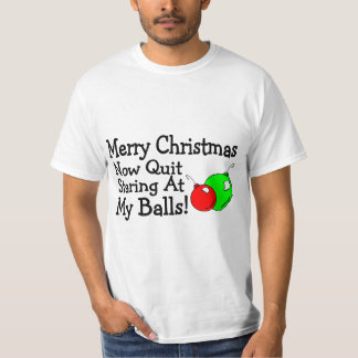 God jul avslutar nu att stirra på min bollar tee