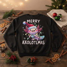 God Jul Axolotl Ljus Axolotlmas Träd