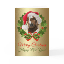 God jul Baby Boer Goat Oljemålning