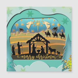 God jul, Baby Jesus i Manger Scene