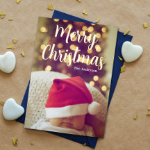 God jul Baby Photo Real Guld