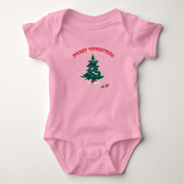 God jul Baby Rosa T Shirt
