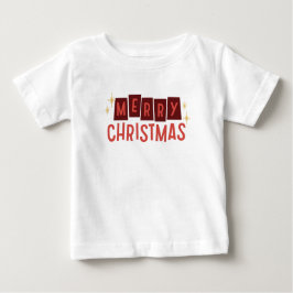 God jul Baby/Småbarn Shirt T Shirt