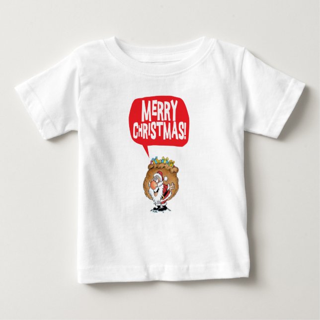 God jul Baby Tee Shirt (Framsida)