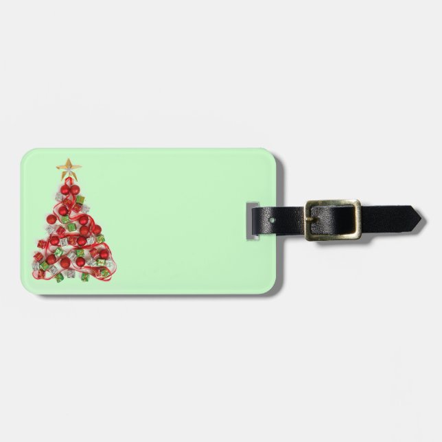 God jul bagagebricka (Horisontell Framsida)