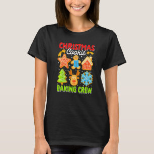 God jul, Baking Crew Julafton Team Gingerbröd T Shirt