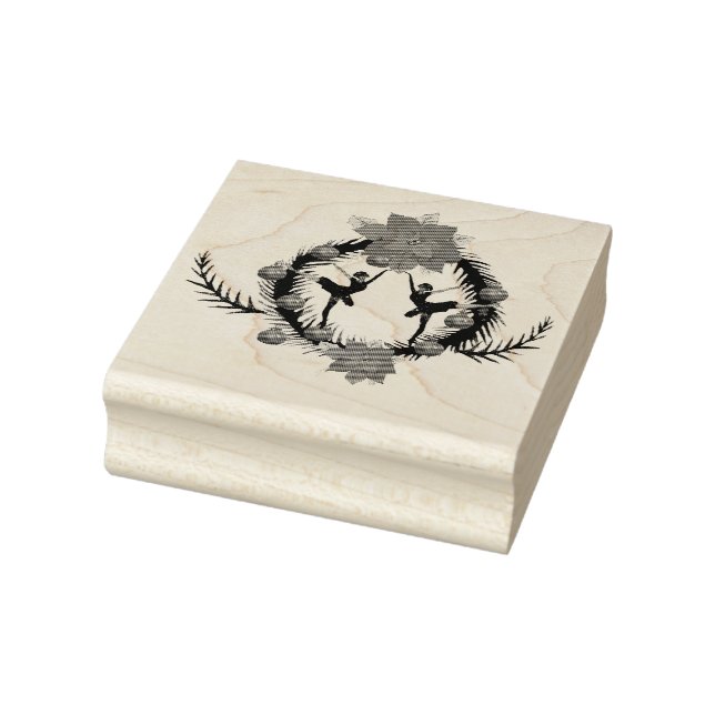 God jul Ballerina Girls Stämpel (Stämpel)