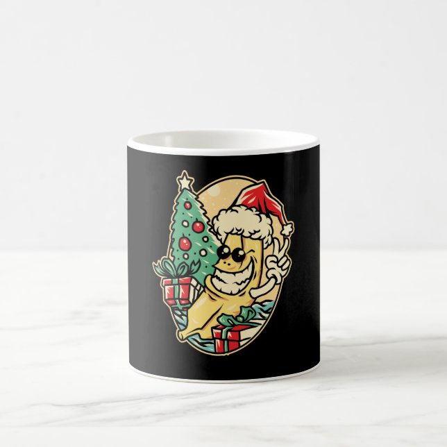 God Jul Banan Kaffemugg (Center)