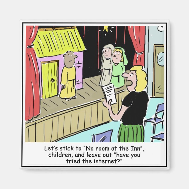 God jul Barn och skolnyans Magnet (Framsidan)