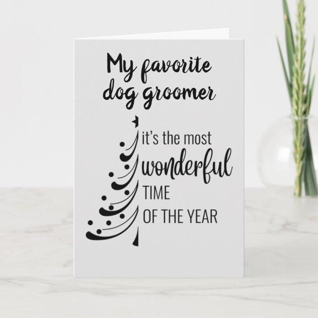 GOD JUL **BÄSTA HUND-GRUPPEN" HELGKORT (Framsida)