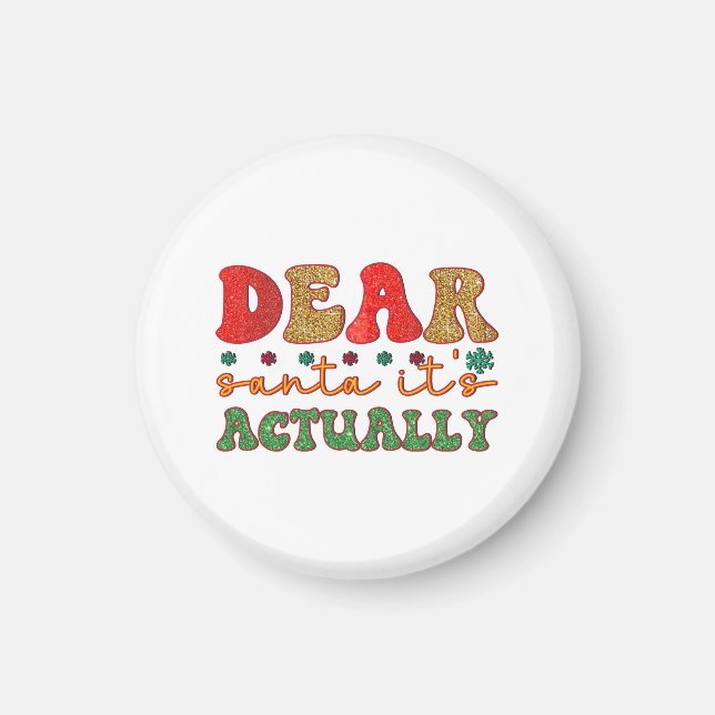 God jul Bästa jultomten det är Magnet (Framsidan)