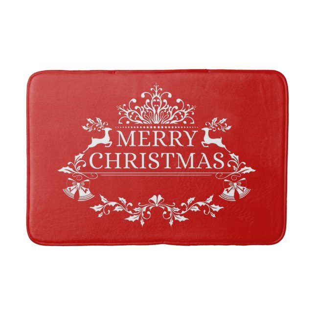 God jul Bath Mat Badrumsmatta (Framsidan)